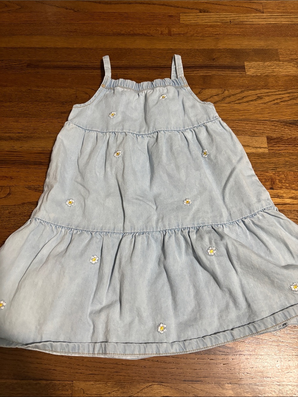Joe Fresh denim and floral size 5 summer dress